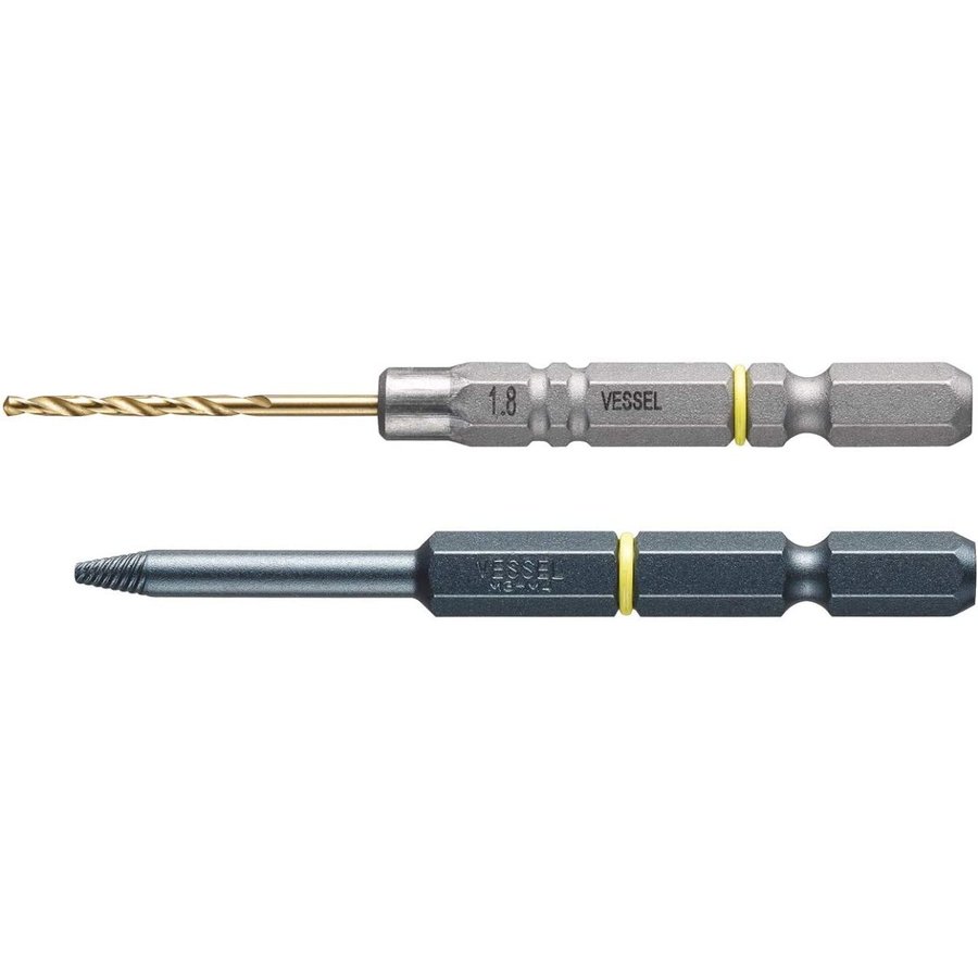 【メール便発送可】VESSEL ベッセル ネジはずしビット スリム No.NEJ-4 (M3-M4用)※メール便をご希望の方は、ご注文手続画面の配送方法より「追...