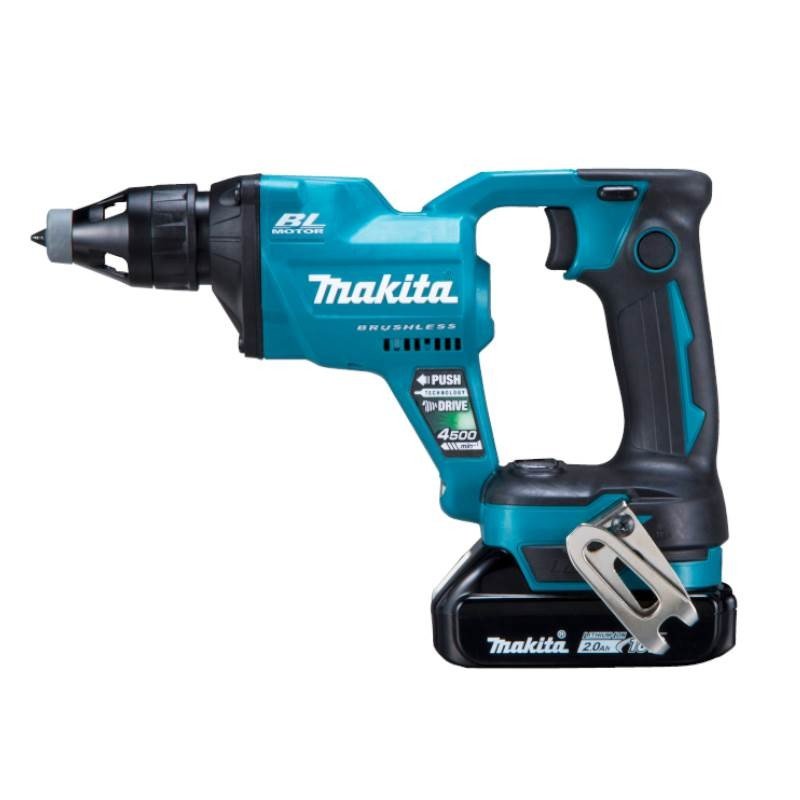 makita マキタ 充電式スクリュードライバ FS455DRAX 18V 2.0Ah 回転数4500min-1 ネジ径5mm バッテリーBL1820Bx2本付き 充電器DC18RF ケース付き