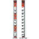 YAMAYO ヤマヨ測定機 リボンロッド両サイド100E-2 100mm幅 30m テープのみ R10B30 E2 (表タテ数字20cm毎赤白 裏ヨコ数字1m毎赤白) リボンテープ 【測量/土木/建築/現場写真/工事写真】(4)