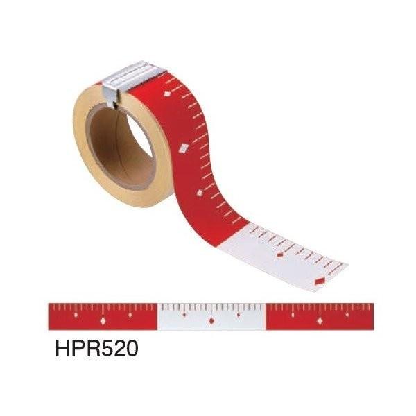 MYZOX マイゾックス エコ「ピタッ!」とロッド 50mm幅 赤白20cm間隔 HPR520