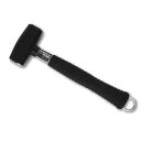 土牛産業 02988 吊金具付パイプ柄石頭鎚 1.1kg 全長300mm 頭長93mm 口径35mm 重量1180g DOGYU