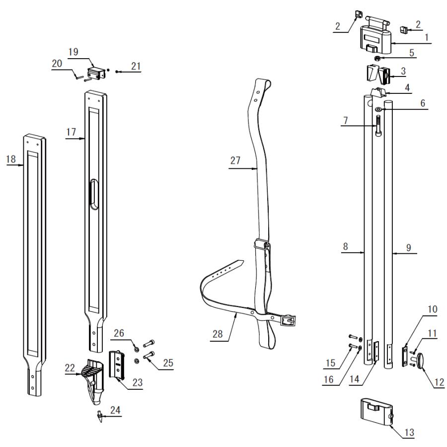 イラスト番号 5　六角ナット M8一種