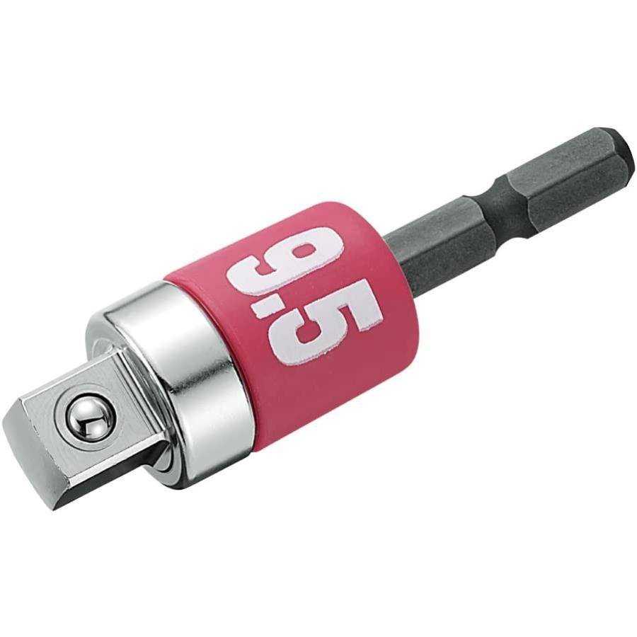 【メール便発送可】トップ工業 ESA-3DX 電動ドリル用αソケットアダプター ボール止めタイプ 差込角9.5mm 全長64mm 日本製 TOP ※メール便をご希望の方は、ご注文手続画面の配送方法より「追跡可能メール便」をご選択ください。