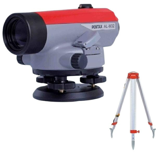 [JSIMA認定店・校正証明書付] PENTAX ペンタックス AL-M32 オートレベル 32倍 国土地理院認定3級水準儀..