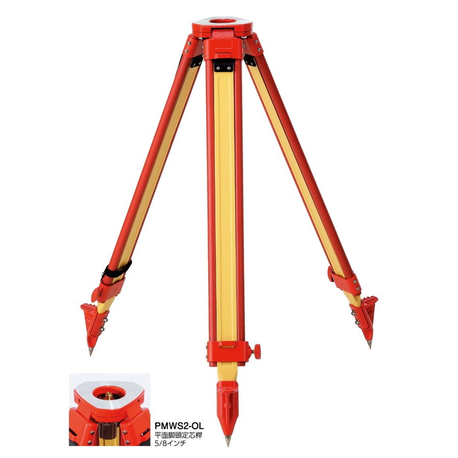 MYZOX マイゾックス 軽量木脚 PMWS2-OL 木製三脚 平面5/8inchねじ