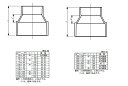 ☆あす楽対応☆　　排水用　塩ビVU継手　VU違径ソケット　65×50