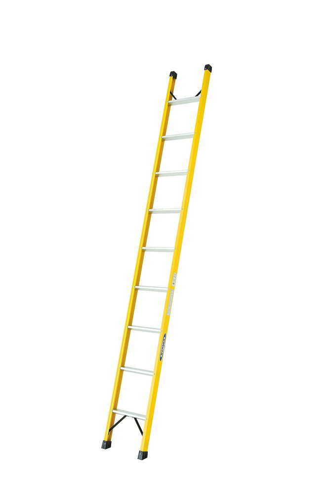 ピカ　FRP製　1連はしご　FRP-1L30　全長3.07m　FRP製の電気工事用1連はしご　　※配送は法人限定、個人..