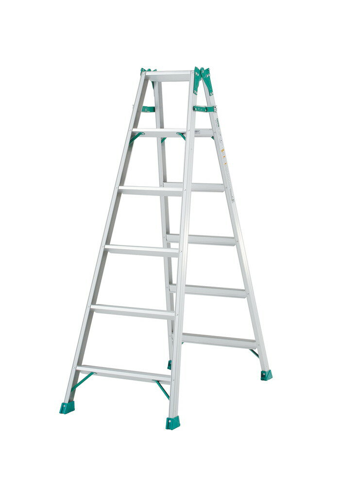 ピカ　はしご兼用脚立　スーパージョブ　JOB-180E　全長1.68m　両面幅広踏みざん64mm、フラッグシップ..