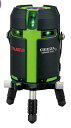 (T) タジマ TAJIMA ハイパワーグリーンレーザー GEEZAジーザ GEEZAセンサーKJC 3WAY電源タイプ 本体+受光器+三脚 GZAS-KJC-...