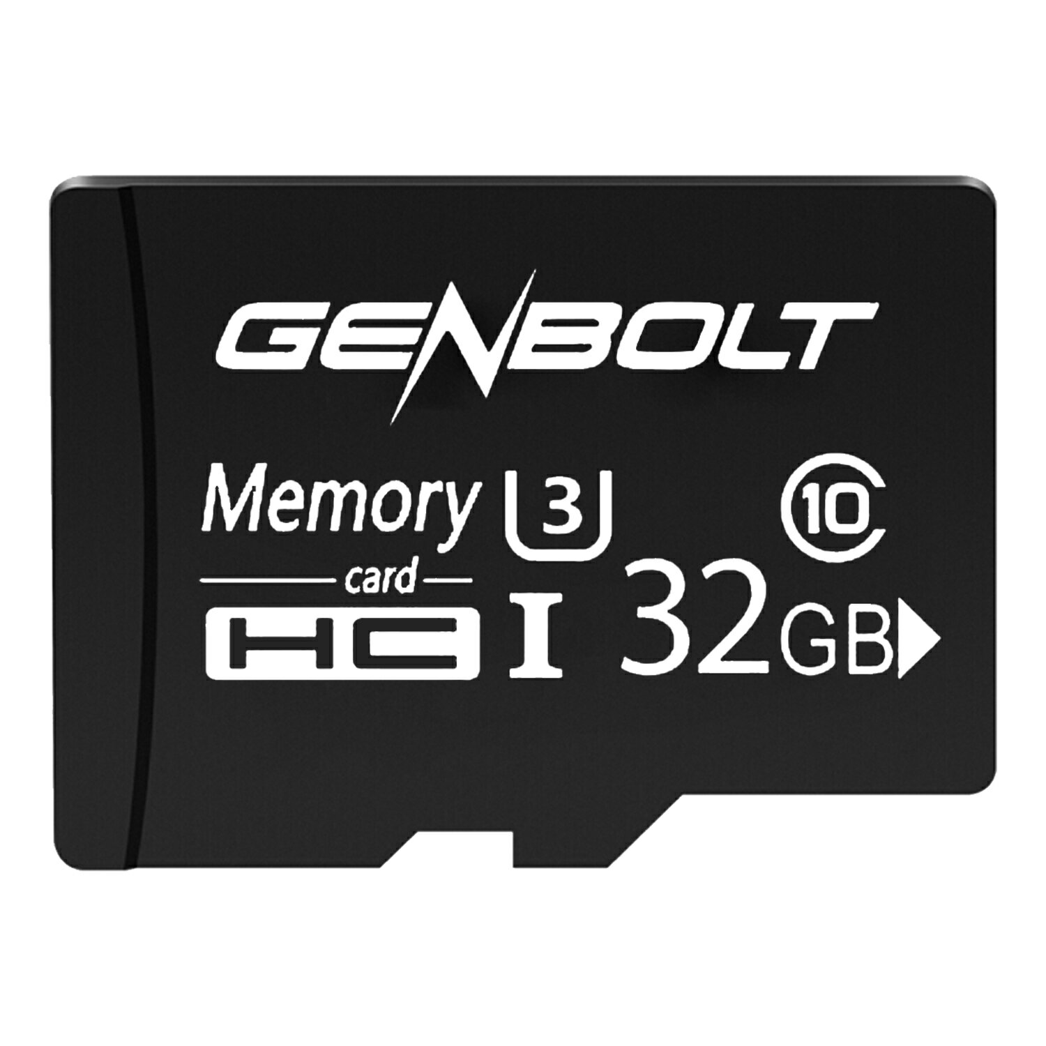 防犯カメラ専用SDカード GENBOLT TFカード SDカード メモリカード SDカード64GB Class10 U3 固体ウェーハ Solid wafer フルHD動画撮影 動作確認済