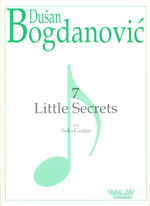 【楽譜】ボグダノヴィチ：7つの小さな秘密（作者による録音あり） ソロ/ショップ内3980円以上購入で送料無料