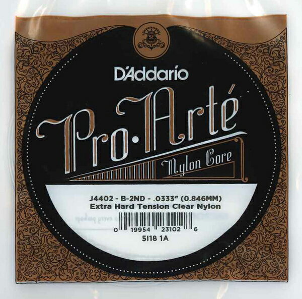 プロアルテ／J-44エクストラハード(2) D'Addario ProArte クラシックギター弦