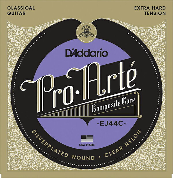 プロアルテ／EJ-44Cコンポジット・エクストラハード(SET) D'Addario ProArte クラシックギター弦