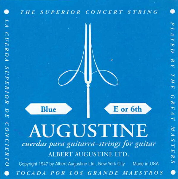 オーガスチン／青(6) Augustine Blue E or 6th クラシックギター弦