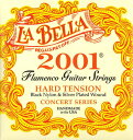 ラベラ／2001フラメンコ・ハード・テンション（Set） LA BELLA Flamenco hard tension クラシックギター弦