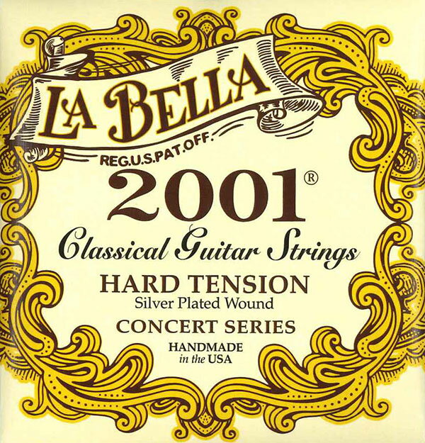 ラベラ／2001ハード・テンション（Set） LA BELLA hard tension クラシックギター弦
