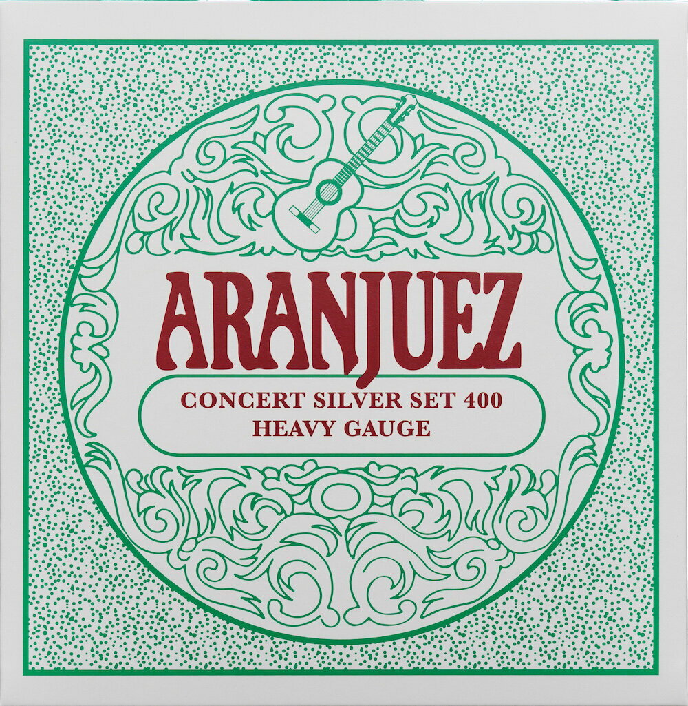 アランフェス／コンサート シルバー400／ヘビーゲージ (SET) ARANJUEZ concert silver heavy gauge SET クラシックギター弦