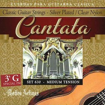 メディナ・アルティガス／カンタータ630-3PMミディアムテンション(set) クラシックギター弦