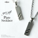 ネックレス メンズ プレート チェーンネックレス チェーン 細い メンズネックレス シンプル シルバー ブラック プレゼント プチギフト 全2色 HP-006 ...