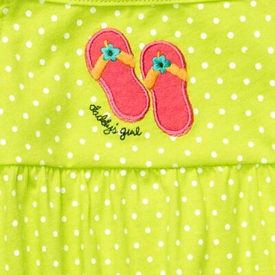 カーターズ ベビー ハワイアン＆ドット 2枚セット ロンパース 女の子 ギフト 出産...