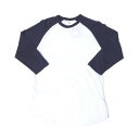 CITYLAB(シティラブ)/RAGLAN(ラグラン) Tシャツ WHITE/NAVY