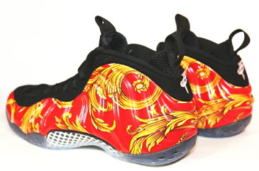 NIKE(ナイキ)/AIR FOAMPOSITE 1 SUPREME SP[SPORT RED/BLACK-METALIC GOLD ROBU/NOIR-ORMETA] 652792-600 新古品【中古】