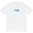 Supreme(シュプリーム)x Emilio Pucci Box Logo Tee[White Blue]2021SS メンズ Tシャツ 新古品【中古】