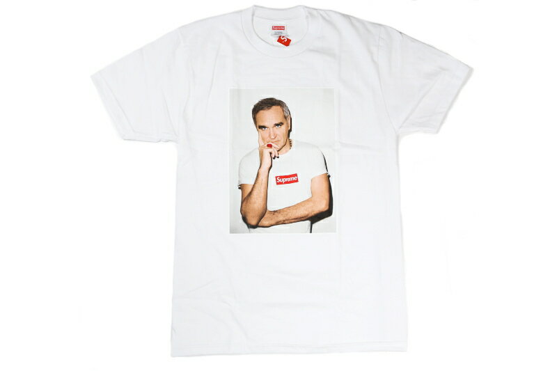 Supreme(シュプリーム)/Morrissey Tee[White] 16ss モリッシー セレブリティフォトTEE メンズ Tシャツ 新古品【中古】