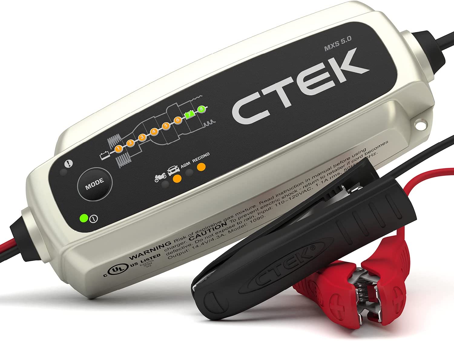 CTEK (40-206) MXS 5.0 obe[`[W[ ԁEoCN eiXp 12V [CTEK US 4.3p]