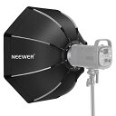 Neewer 65cm/26inch八角形ソフトボックス 折りたたみ式 ボーエンズマウントスピードリング、キャリングケース付き Neewer CB60 CB10...