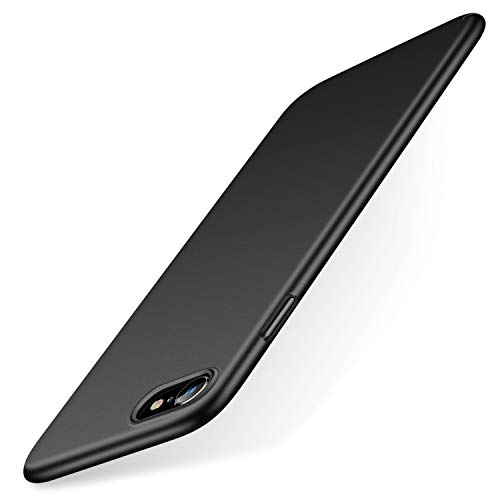 TORRAS iPhone SE ケース [第2世代] iPhone7ケース iPhone8 ケース 4.7インチ 対応 薄型 PC [ ガラスフィルム付属] 指紋防止 擦り傷