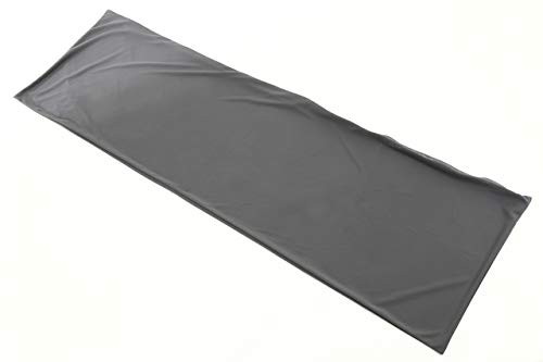 【日本製】オリジナル 抱き枕カバー グレー 横ファスナー 160×50cm