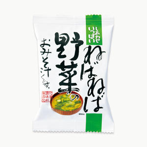 ねばねば野菜のおみそ汁　10食入り　無添加/フリーズドライ　味噌汁/インスタント/即席/味噌汁/しあわせいっぱい/コスモス食品/非常食/保存食商品合計3,980円(税込)以上で送料無料