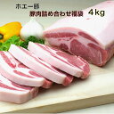 十勝 ホエー豚 豚肉 詰め合わせ セット (2kg×2セット)【肉 わけあり 食べ比べ 送料無料 訳あり 福袋 北海道 帯広 豚丼 小分け 真空 ロース 肩ロース バラ ヒレ モモ 肩 挽肉 薄切り とんかつ グルメ 個包装 一人暮らし プレゼント 】