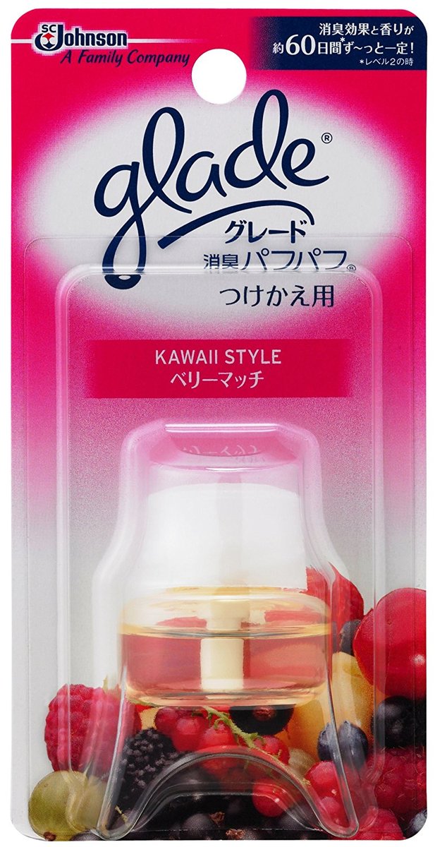 グレード 消臭パフパフ KAWAII STYLE ベリーマッチ つけかえ用8.7mL