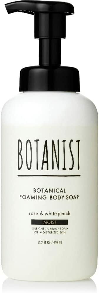 BOTANIST (ボタニスト) ボタニカルフォーミングボディーソープ 【モイスト】 450ml ローズとホワイトピーチの香り
