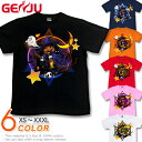 GENJU ハロウィンTシャツ メンズ 21春夏 ハロウィン 仮装 衣装 カボチャ Tシャツ tシャツ イベント ダンス スポーツジム スカル こうもり アメカジ 綿100％ 半袖/長袖 リモートワーク 大きめサイズ ブラック オレンジ ホワイト イエロー XXL XXXL 2L 3L 4L 90-140cm XS-XXXL