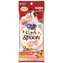 ユニ・チャーム 銀のスプーン にゃんSpoon 2種のアソート まぐろ&サーモン味 10g×10本×2個セット「メール便送料無料(A)」