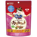 ユニ・チャーム 銀のスプーン おいしい顔が見られるおやつ カリカリッチ 低カロリー設計 シーフード 60g×30個セット「宅配便送料無料(A)」