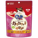 ユニ・チャーム 銀のスプーン おいしい顔が見られるおやつ カリカリッチ シーフード 60g×30個セット「宅配便送料無料(A)」