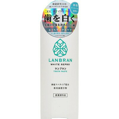 三和通商 LANBRAN ランブラン ホワイトリプロ 薬用歯磨き シトラスミントの香り 100g 三和通商 LANBRAN ランブラン ホワイトリプロ 薬用歯磨き シトラスミントの香り 100g