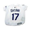 ファンタジーワールド MLB公式 ロサンゼルス ドジャース 大谷Tシャツ ホワイト M「宅配便送料無料(C)」