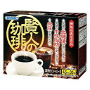 特徴◇食後の血糖値が気になる方に◇食後の中性脂肪が気になる方に◇血圧が高めの方に深煎りコーヒー仕立て＜届出表示＞●本品にはイソマルトデキストリン（食物繊維）が含まれます。イソマルトデキストリンには食後の血糖値の上がりやすい方の食後血糖値上昇や、食後に血中中性脂肪が高めになる方の食後血中中性脂肪上昇を穏やかにする機能が報告されており、食後の血糖値の上昇や血中中性脂肪の高さが気になる方に適しています。●本品にはGABAが含まれています。GABAには血圧が高めの方に適した機能があることが報告されています。表示成分＜原材料＞イソマルトデキストリン、コーヒーパウダー、GABA＜栄養成分表示＞製品1本（4.5g）中熱量・・・10.6kcalたん白質・・・0.17g脂質・・・0g炭水化物・・・4.02g−糖質・・・0.95g−食物繊維・・・3.07g食塩相当量・・・0〜0.02g○機能性関与成分製品1本（4.5g）中イソマルトデキストリン（食物繊維として）・・・2.13gGABA・・・12.5mg用法・用量/使用方法＜飲み方＞●お食事の際に1本（4.5g）、一日1回を目安に約100mLのお湯や水に溶かしてお召し上がりください。