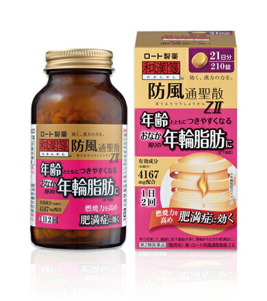 特価 第2類医薬品 「2個なら」ロート和漢箋防風通聖散錠ZII210錠