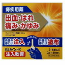 【第(2)類医薬品】AFB 中外医薬生産 ボルカインAX注入軟膏 2g×10個入「メール便送料無料(B)」