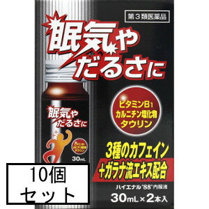 【第3類医薬品】AJD 米田薬品 ハイエナル“88”内服液 30mL×2本入×10個セット「宅配便送料無料(A)」