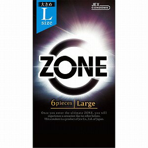ジェクス ZONE Large Lサイズ ラテックス製 6個入