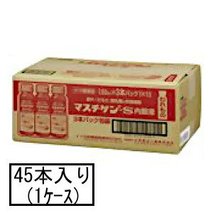 医薬品区分 　一般用医薬品薬効分類 　ビタミン含有保健薬（ビタミン剤等）承認販売名 　製品名 　マスチゲン-S内服液製品名（読み） 　マスチゲンSナイフクエキ製品の特徴 　使用上の注意 　■相談すること　1．次の人は服用前に医師，薬剤師または登録販売者に相談して下さい。　（1）今までに薬によるアレルギー症状（例えば発熱，発疹，ぜんそく，かゆみ等）を起こしたことがある人。　（2）医師の治療をうけている人。2．服用後，次の症状があらわれた場合は副作用の可能性があるので，直ちに服用を中止し，この商品を持って医師，薬剤師または登録販売者に相談して下さい。胃部不快感，下痢，発疹等。3．1ヵ月位服用しても症状がよくならない場合は服用を中止し，この商品を持って医師，薬剤師または登録販売者に相談して下さい。効能・効果 　肉体疲労・妊娠授乳期・病中病後・食欲不振・栄養障害・発熱性消耗性疾患などの場合の栄養補給，滋養強壮，虚弱体質効能関連注意 　用法・用量 　大人（15歳以上）1日1回1本（50mL）を服用して下さい。用法関連注意 　服用に際して次のことに注意して下さい。（1）15歳未満の小児には服用させないで下さい。（2）定められた用法及び用量を厳守して下さい。成分分量 　1本(50mL)中成分　分量　内訳クエン酸鉄アンモニウム　20mg　（鉄3mg）グルコン酸カルシウム　1000mg　リボフラビンリン酸エステルナトリウム　3mg　ピリドキシン塩酸塩　25mg　タウリン　800mg　L-アスパラギン酸カリウム　100mg　L-アスパラギン酸マグネシウム　100mg　ニコチン酸アミド　30mg　無水カフェイン　50mg　添加物 　液糖(白糖・果糖・ブドウ糖)，クエン酸水和物，dl-リンゴ酸，カラメル，安息香酸ナトリウム，パラベン，香料，アルコール0.05mL以下保管及び取扱い上の注意 　（1）小児の手のとどかない所に保管して下さい。（2）キャップで手を切らないようにご注意下さい。（3）高温・直射日光をさけ，涼しい所に保管して下さい。凍結させないで下さい。（4）他の容器に入れかえないで下さい（誤用の原因になったり品質が変わることがあります）。消費者相談窓口 　会社名：日本臓器製薬株式会社住所：大阪市中央区平野町2丁目1番2号問い合わせ先：お客様相談窓口電話：06-6222-0441受付時間：土・日・祝日を除く9：00〜17：00製造販売会社 　大同薬品工業（株） 添付文書情報会社名：大同薬品工業株式会社住所：奈良県葛城市新村214番地1販売会社 　日本臓器製薬（株）剤形 　液剤リスク区分等 　第2類医薬品