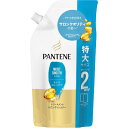 P&G PANTENE パンテーン モイストスムースケア トリートメントinコンディショナー つめかえ 特大サイズ 600g