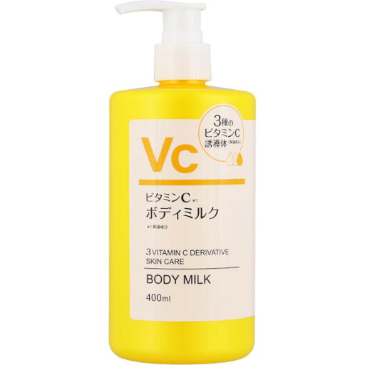 AJD ビタミンC配合ボディミルク 本体400mL AJD ビタミンC配合ボディミルク 本体400mL